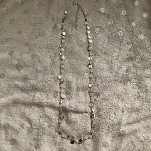 Lia Sophia silver necklace